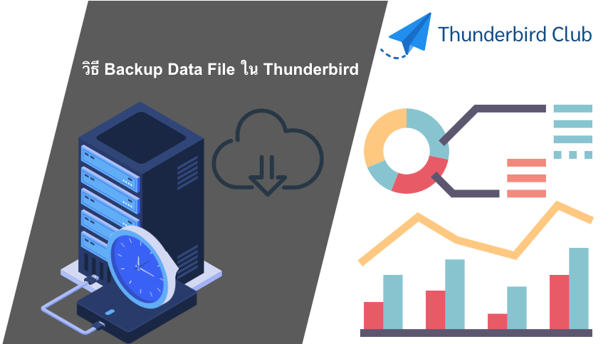 วิธี Backup Data file ใน Thunderbird